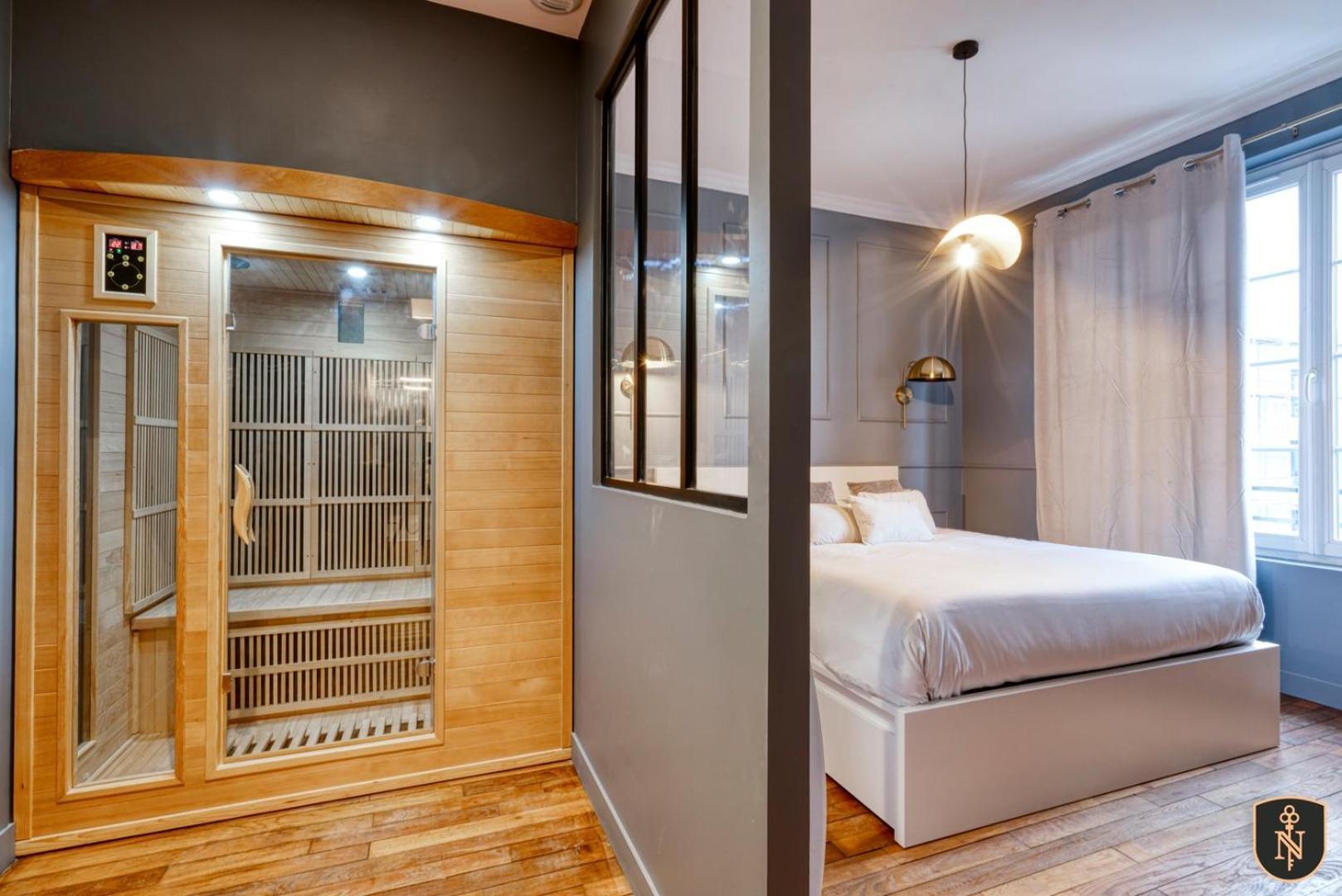 La Casa Caldo — Sauna & Standing Apartment Caen Bagian luar foto